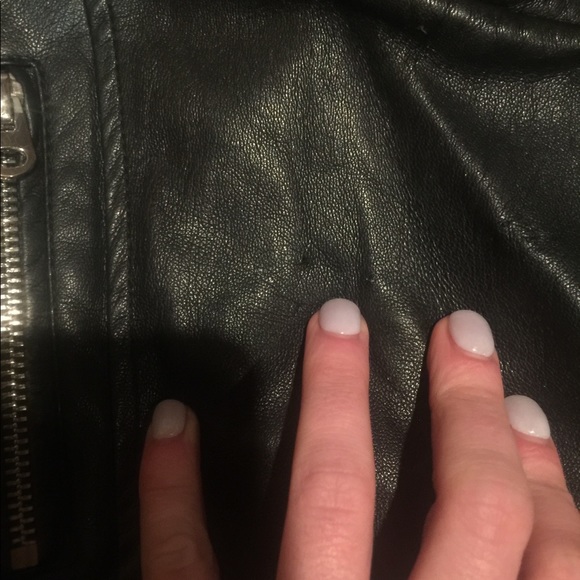 Zara Trafaluc Leather Jacket in Women Small - Picture 15 of 15